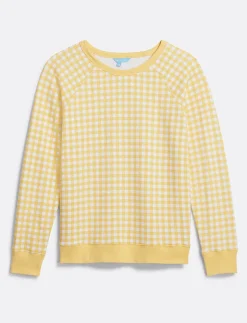 Natalie Sweatshirt in Gingham