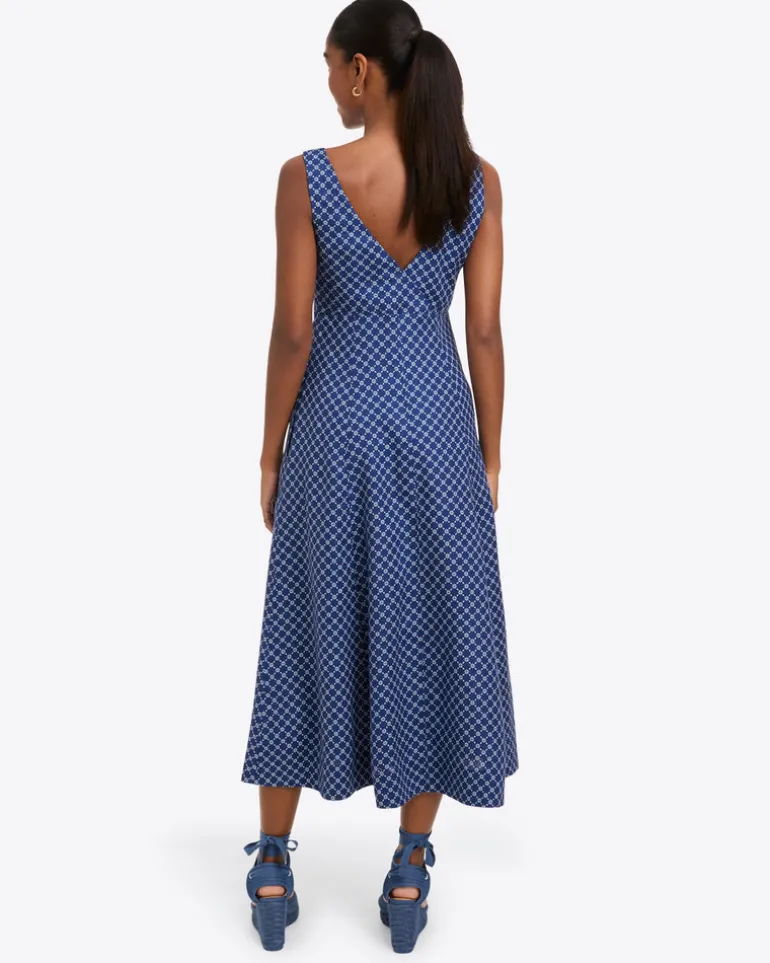 Opal Midi Dress in Linen