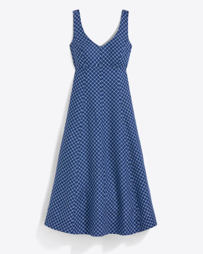Opal Midi Dress in Linen
