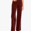 Patch Pocket Corduroy Wide Leg Pant