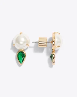Pearl and Gem Stud