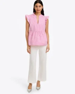 Penelope Top in Crisp Cotton