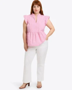 Penelope Top in Crisp Cotton