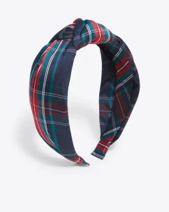 Plaid Knot Headband
