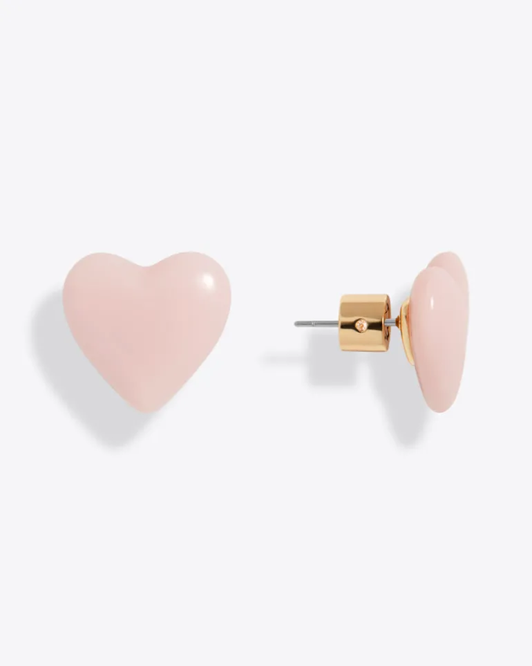 Puffy Heart Stud