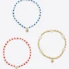 Red, White & Blue Stretch Bracelet Trio