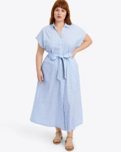 Riley Midi Shirtdress