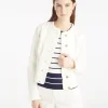 Ruffle Denim Jacket