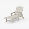 Savannah Chaise with Arms and Wheels