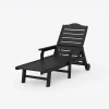 Savannah Chaise with Arms and Wheels