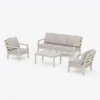 Savannah 4-Piece Deep Seating Set with Sofa