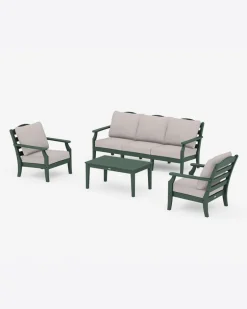 Savannah 4-Piece Deep Seating Set with Sofa