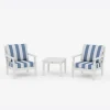 Savannah 3-Piece Deep Seating Set in Cabana Stripe