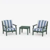 Savannah 3-Piece Deep Seating Set in Cabana Stripe