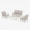 Savannah 4-Piece Deep Seating Set with Loveseat