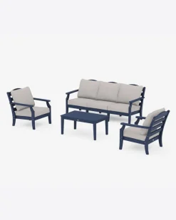 Savannah 4-Piece Deep Seating Set with Sofa
