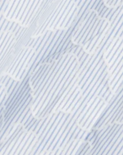 Sheena Shirtdress in Textured Stripe