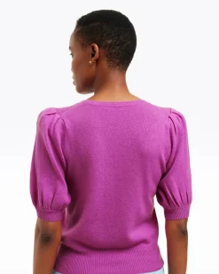 Short Sleeve Cashmere Sweater