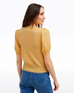 Short Sleeve Cashmere Sweater