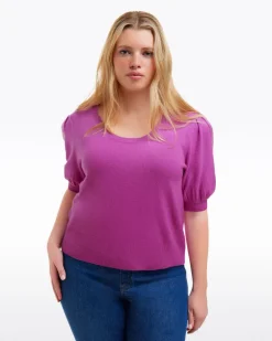 Short Sleeve Cashmere Sweater