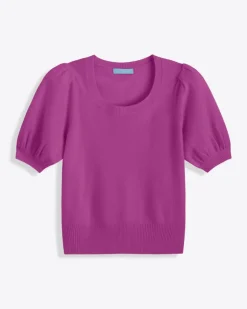 Short Sleeve Cashmere Sweater