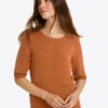 Short Sleeve Popcorn Sweater