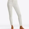 Skinny Jeans in White Denim