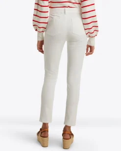 Skinny Jeans in White Denim
