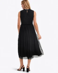 Sleeveless Dress in Tulle