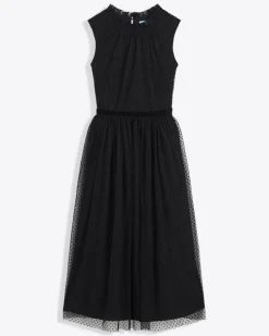 Sleeveless Dress in Tulle