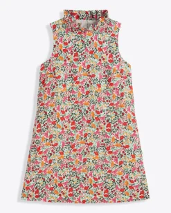 Sleeveless Lindsay Mini Dress in Coneflowers