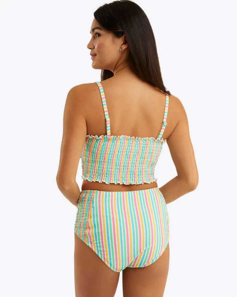 Smocked Bikini Top