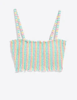 Smocked Bikini Top