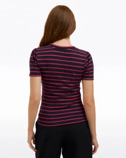 Stripe Crewneck Tee