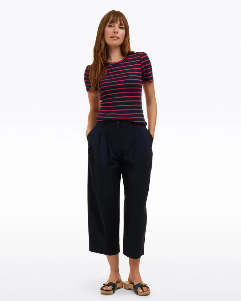 Stripe Crewneck Tee