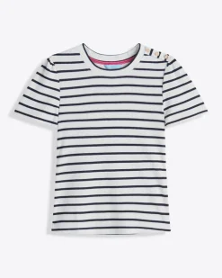 Stripe Crewneck Tee