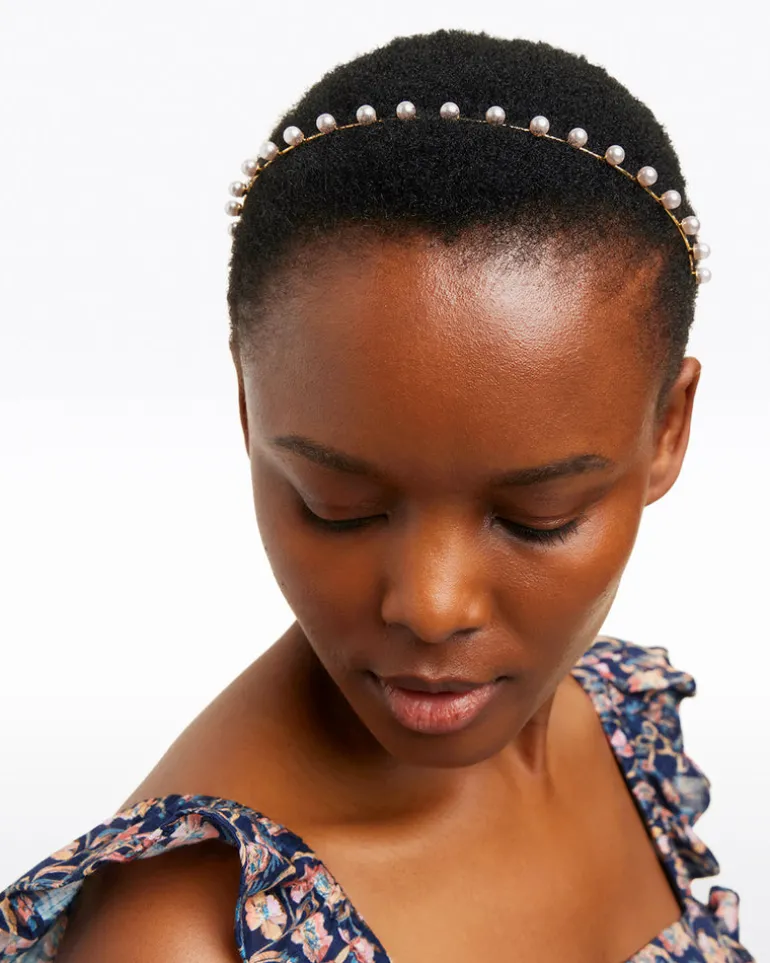 Studded Pearl Headband