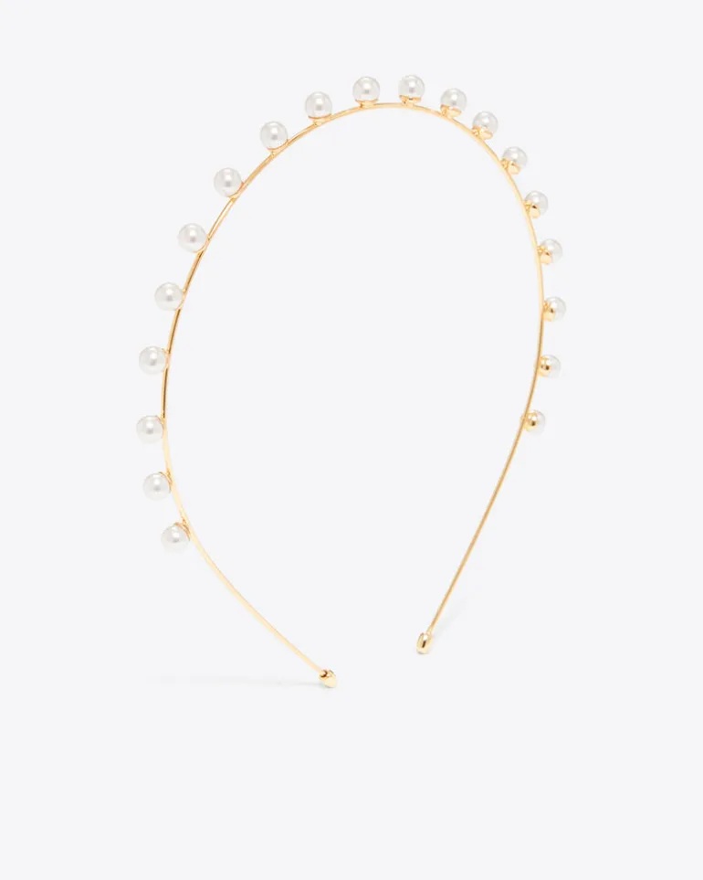 Studded Pearl Headband