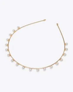 Studded Pearl Headband