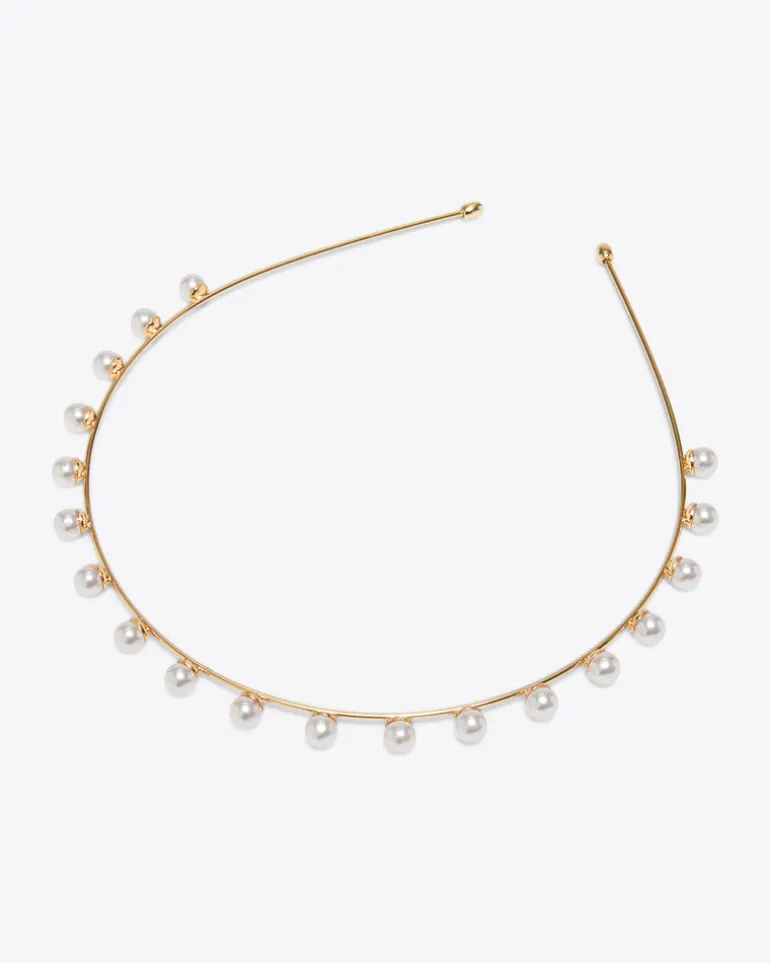 Studded Pearl Headband