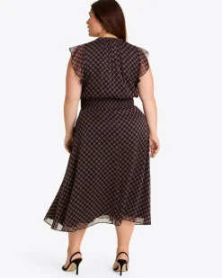 Tenille Dress in Crinkle Chiffon