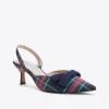 Tess Slingback in Georgia Plaid