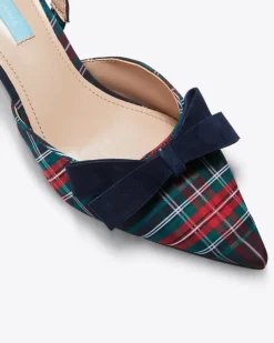 Tess Slingback in Georgia Plaid