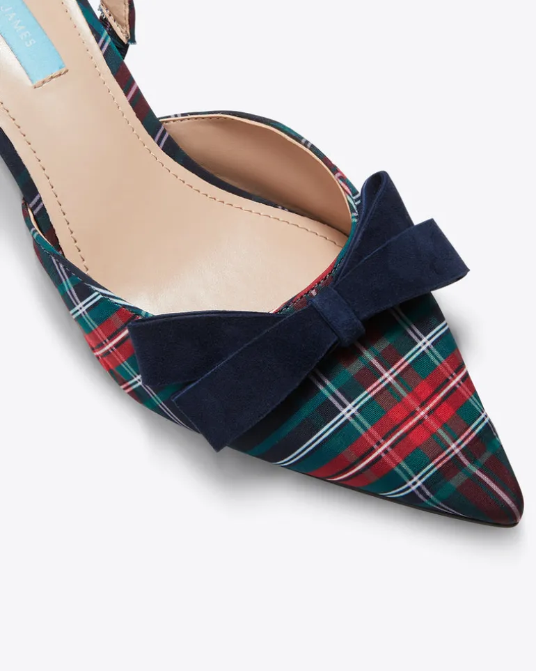 Tess Slingback in Georgia Plaid