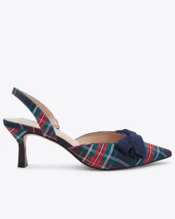Tess Slingback in Georgia Plaid