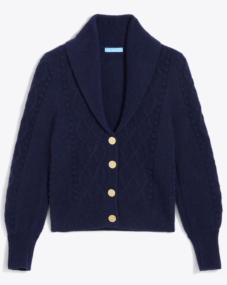 Tuxedo Cardigan Sweater