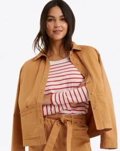 Utility Jacket in Cotton Twill