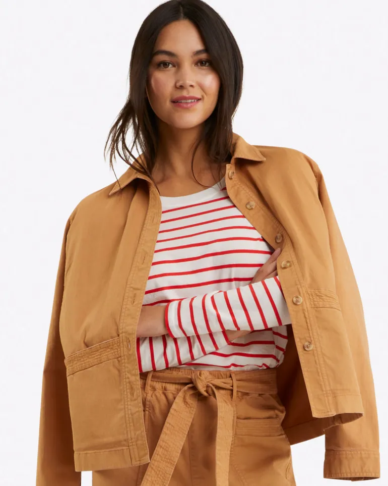 Utility Jacket in Cotton Twill