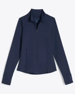Warm Up Jacket in Navy