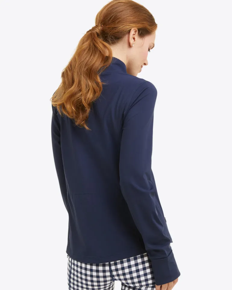 Warm Up Jacket in Navy